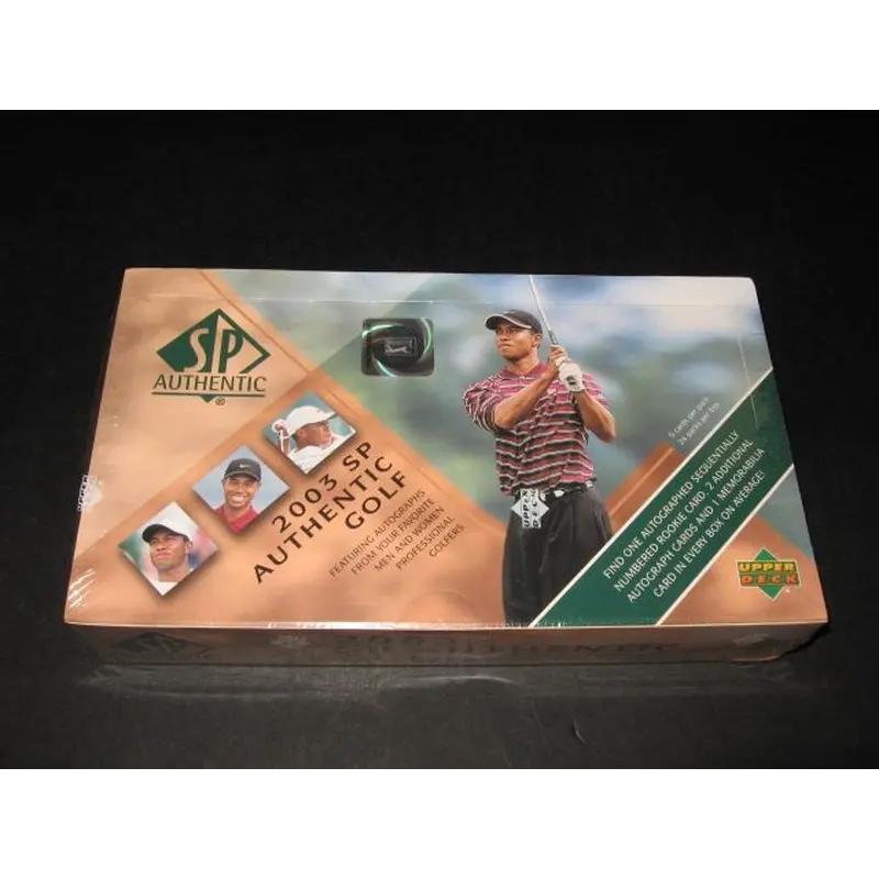 2003 Upper Deck SP Authentic Golf Box (Hobby)