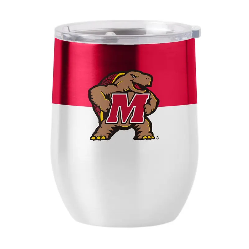 Maryland 16oz Colorblock Stainless Curved Beverage