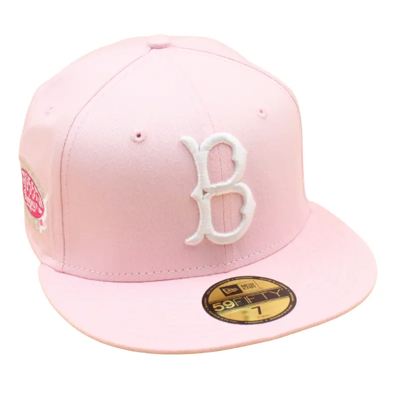 New Era - 59FIFTY - Brooklyn Dodgers Cooperstown - 1955 Anniversary - Pink/Grey UV