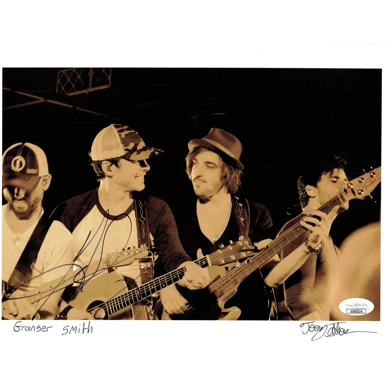 Granger Smith signed 8.5x11 photo JSA Autographed Singer Country