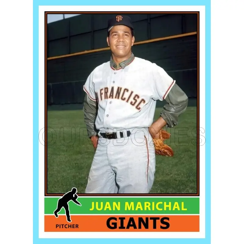 Juan Marichal 1976 Topps Custom Card - 4865