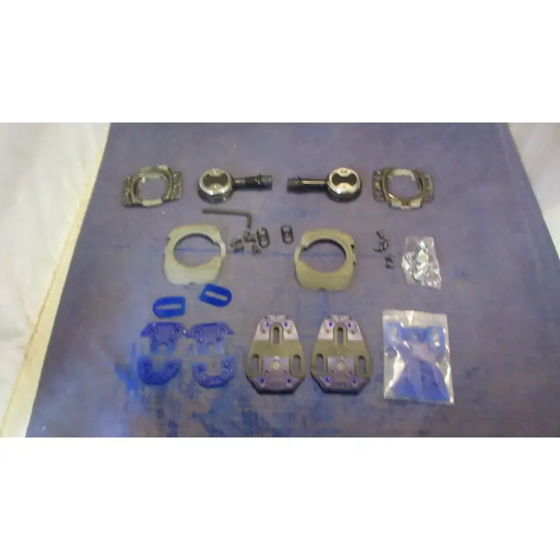Used Wahoo Speedplay Comp Chromoly Pedal System - has wear