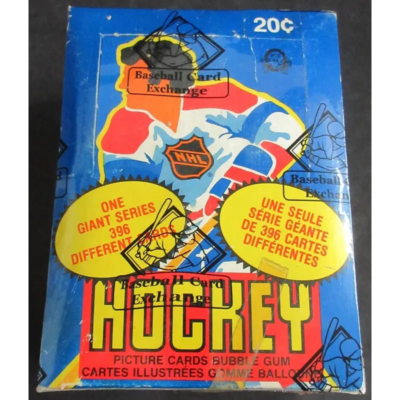 1980/81 OPC O-Pee-Chee Hockey Unopened Wax Box (Tape) (BBCE) (X1732)
