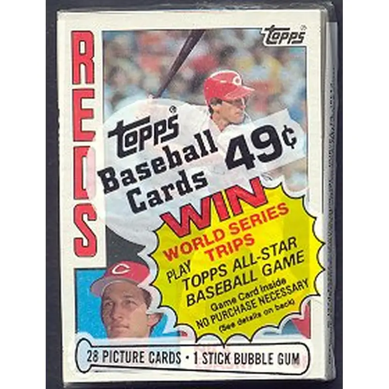 1984 Topps Baseball Unopened Cello Pack