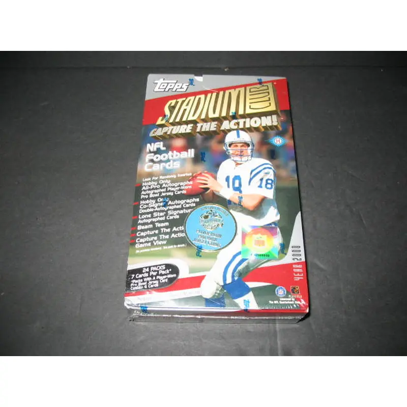 2000 Topps Stadium Club Football Box (Hobby)