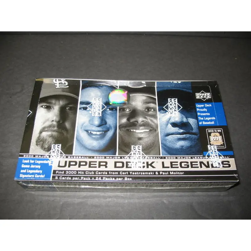 2000 Upper Deck Legends Baseball Box (Hobby)
