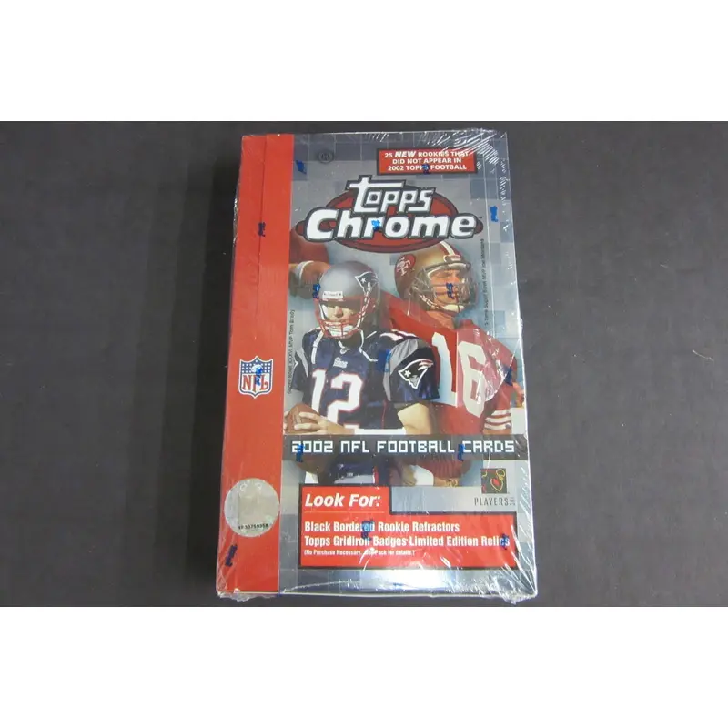 2002 Topps Chrome Football Box (Hobby) (Please Read)