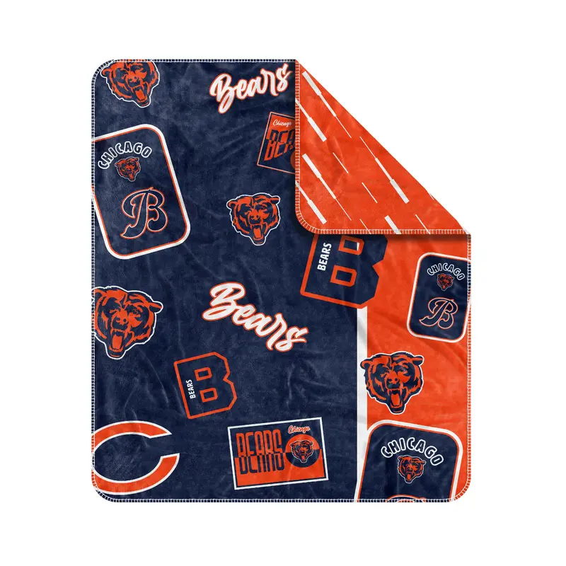 Chicago Bears Dream Weave Throw 50x60