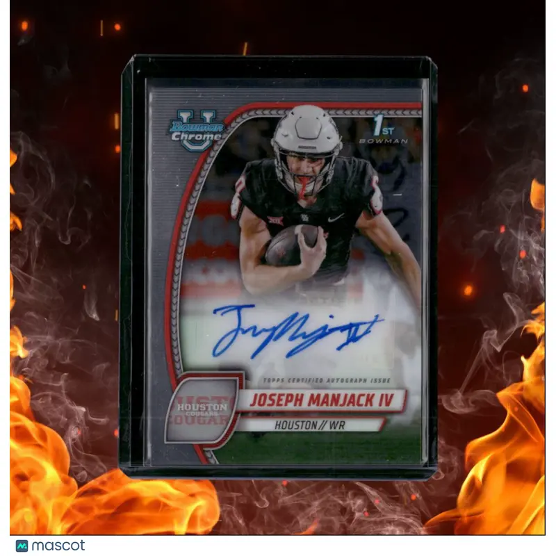 2024 Bowman University Chrome Joseph Manjack IV 1st Auto #PA-JMN