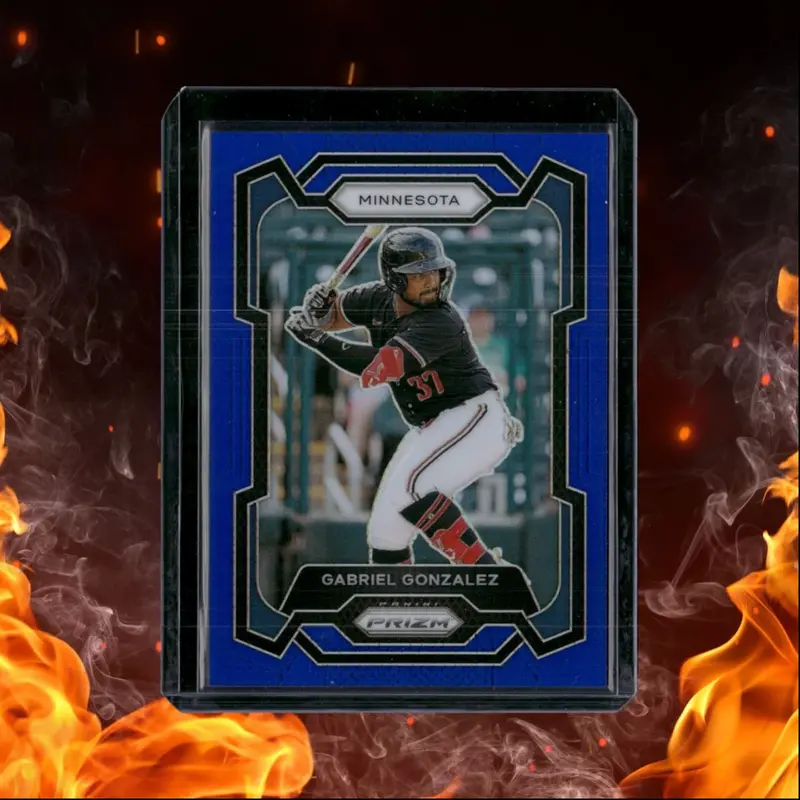 2024 Panini Prizm Gabriel Gonzalez Prospect Blue Prizm 026/199 #167