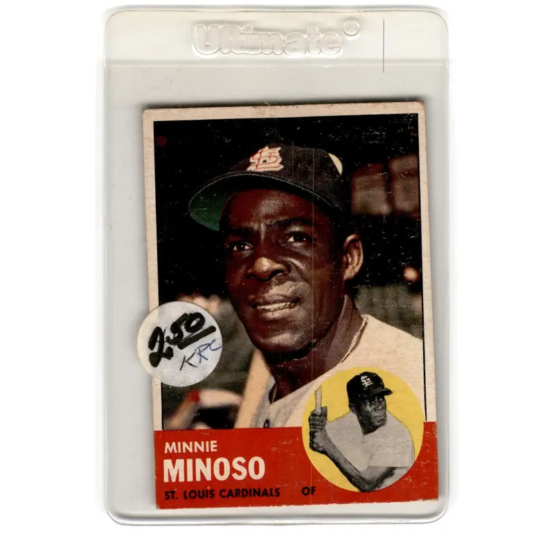 1963 Topps Minnie Minoso #190 VG-EX