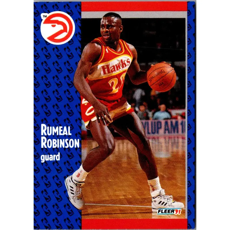 1991 Fleer Rumeal Robinson #3