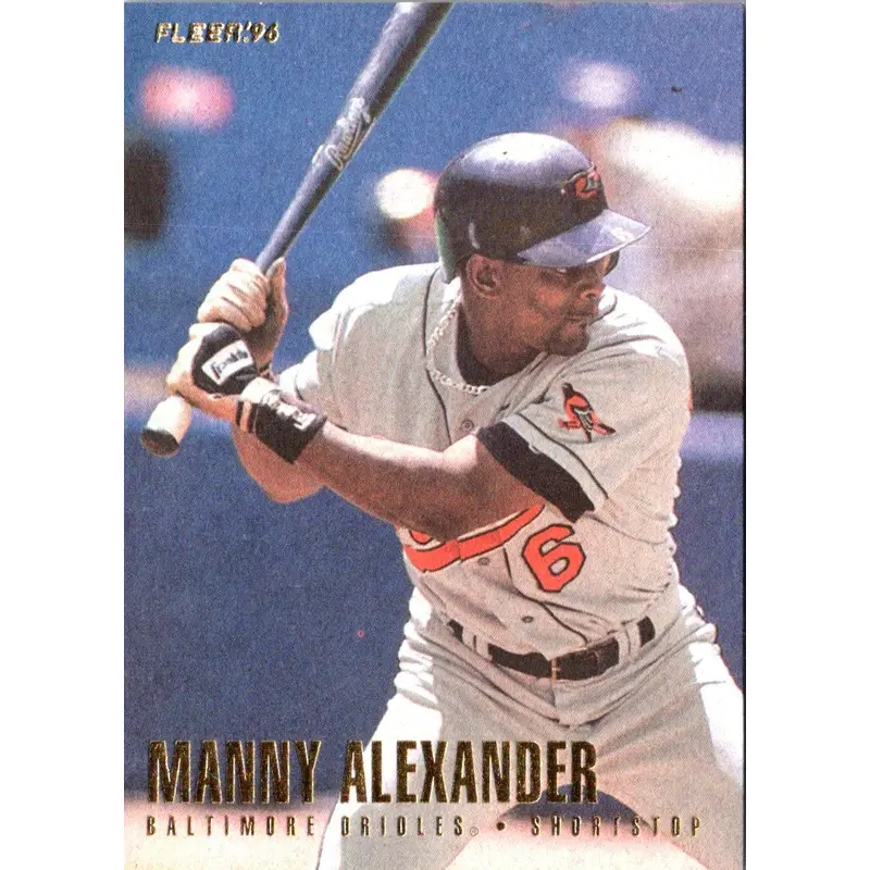 1996 Fleer Manny Alexander #1