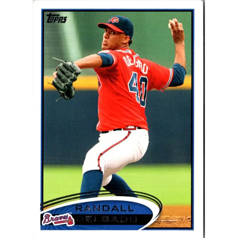 2012 Topps Blue Randall Delgado #510