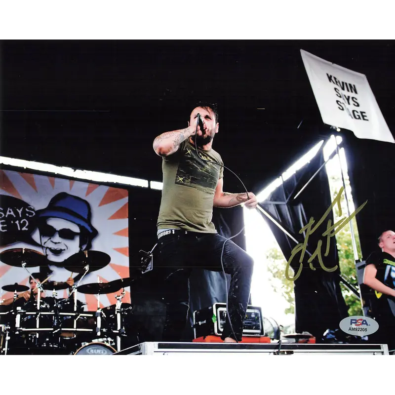 Anthony Notarmaso signed 8x10 photo PSA/DNA Autographed Singer