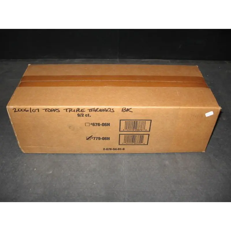 2006/07 Topps Triple Threads Basketball Case (Hobby) (9 Box)