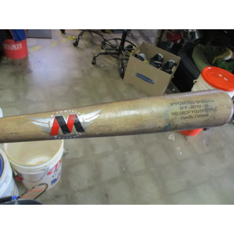 Used M Powered Baseball 26" maple Youth bat