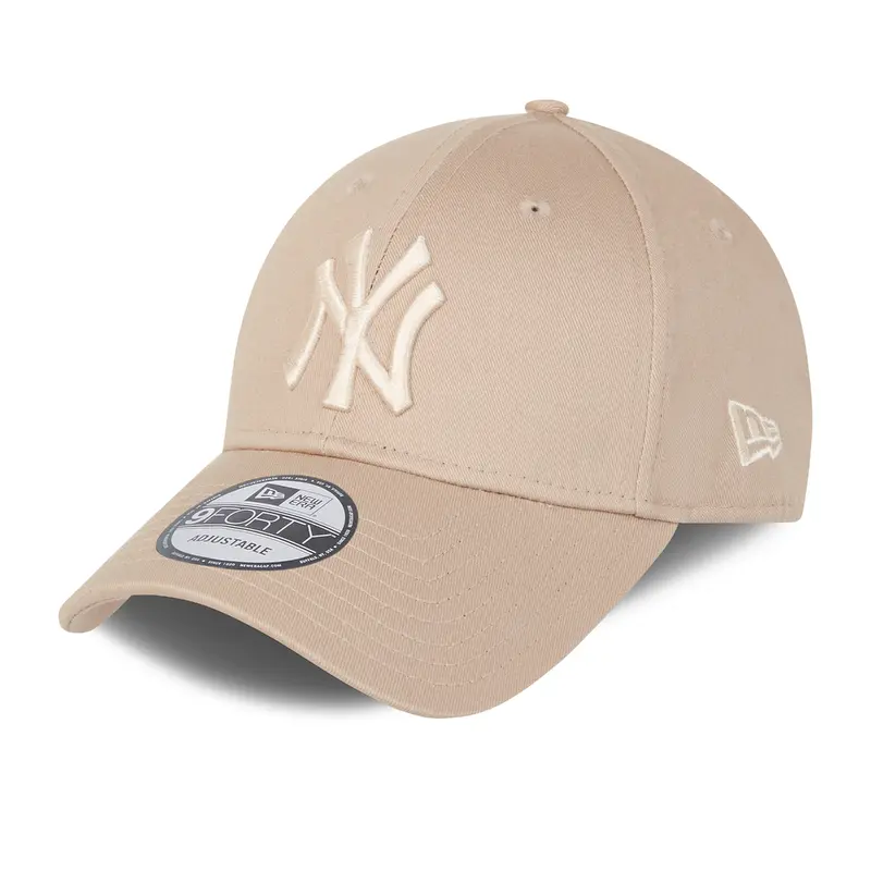 New York Yankees 9Forty Cap League Essentials - Camel/Stone