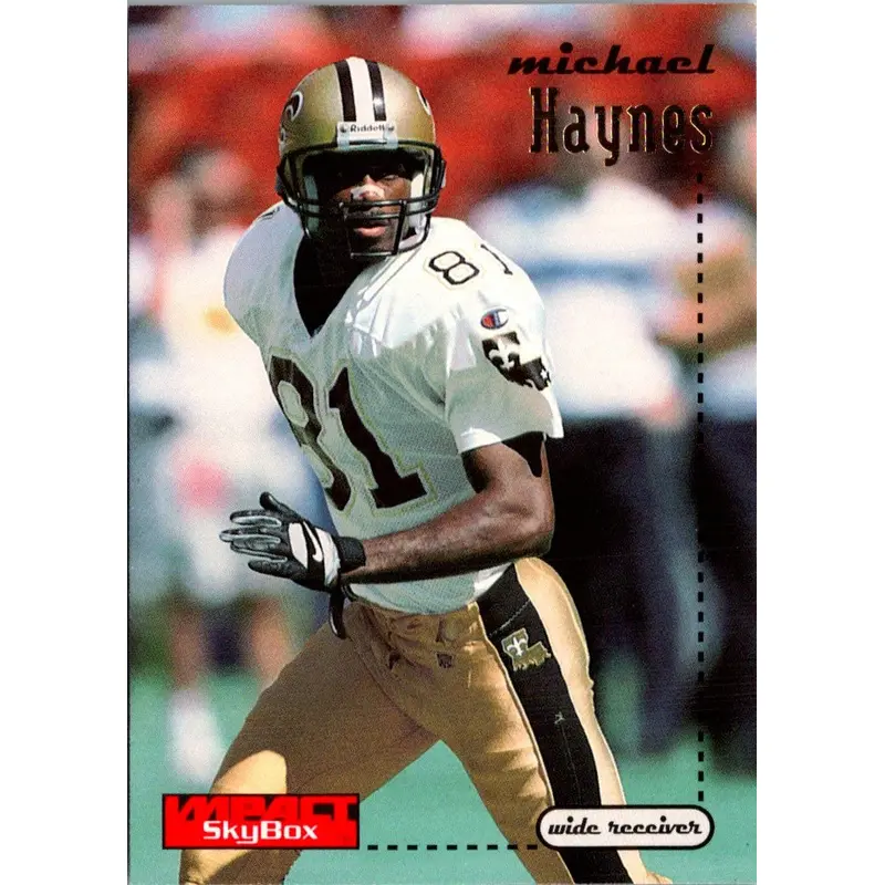 1996 SkyBox Impact Michael Haynes #91