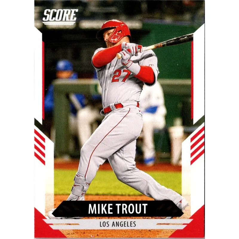 2021 Panini Chronicles Score Mike Trout #9