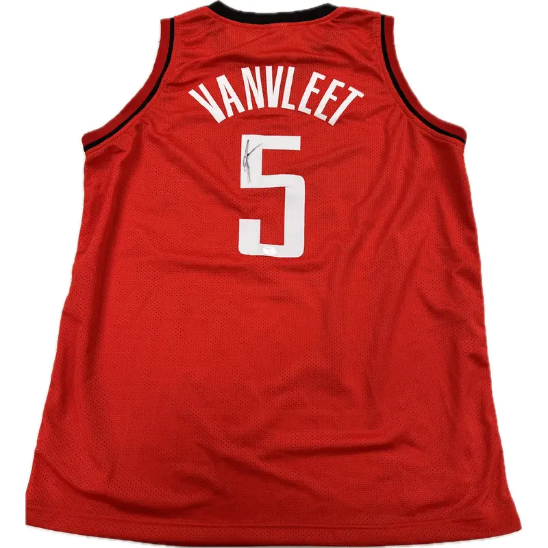 Fred VanVleet Signed Jersey PSA/DNA Houston Rockets Autographed
