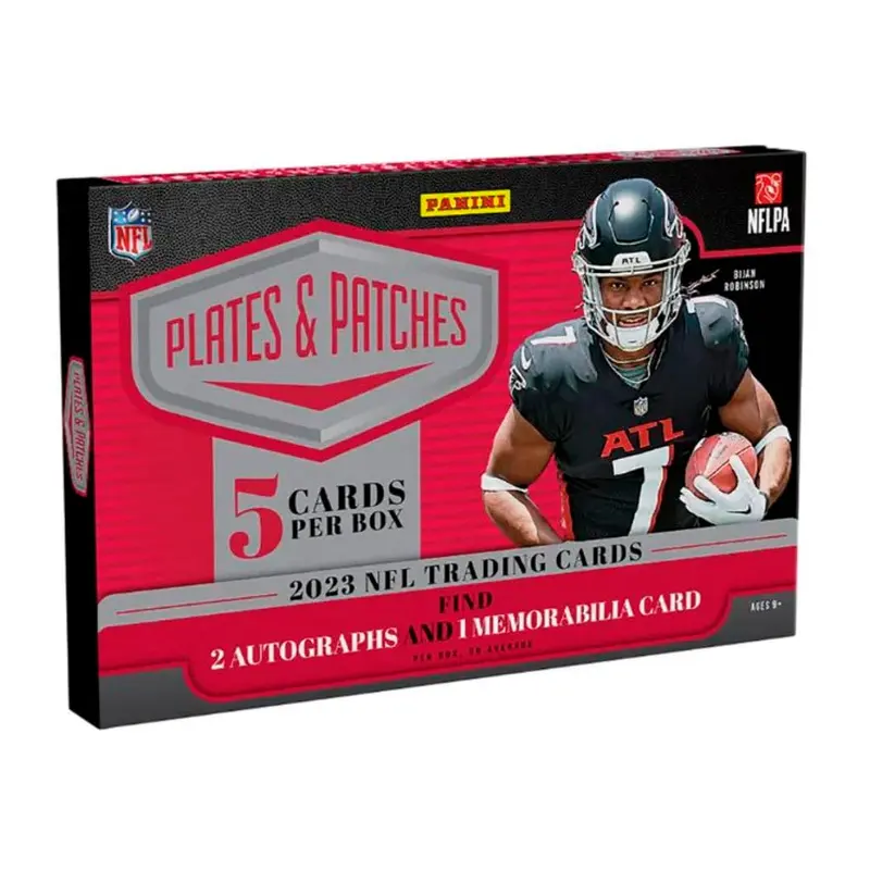 2023 Panini Plates and Patches Football Hobby Box