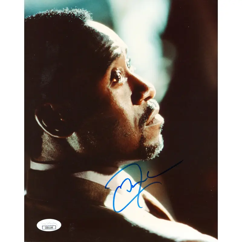 Don Cheadle Miles Ahead Authentic Signed 8x10 Vertical Photo JSA #CE01149