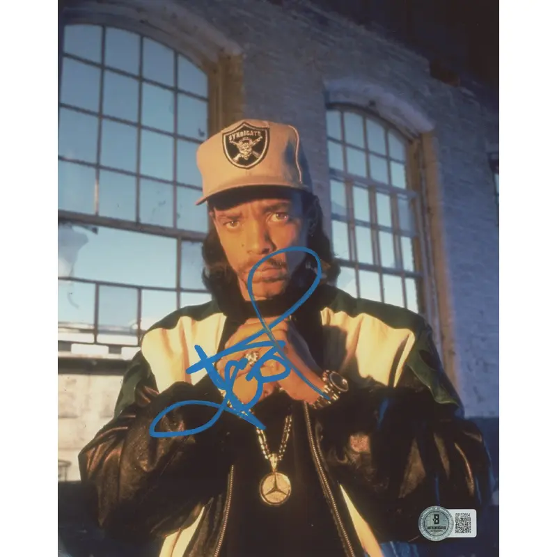 Ice T Body Count Authentic Signed 8x10 Photo Autographed BAS #BP32654