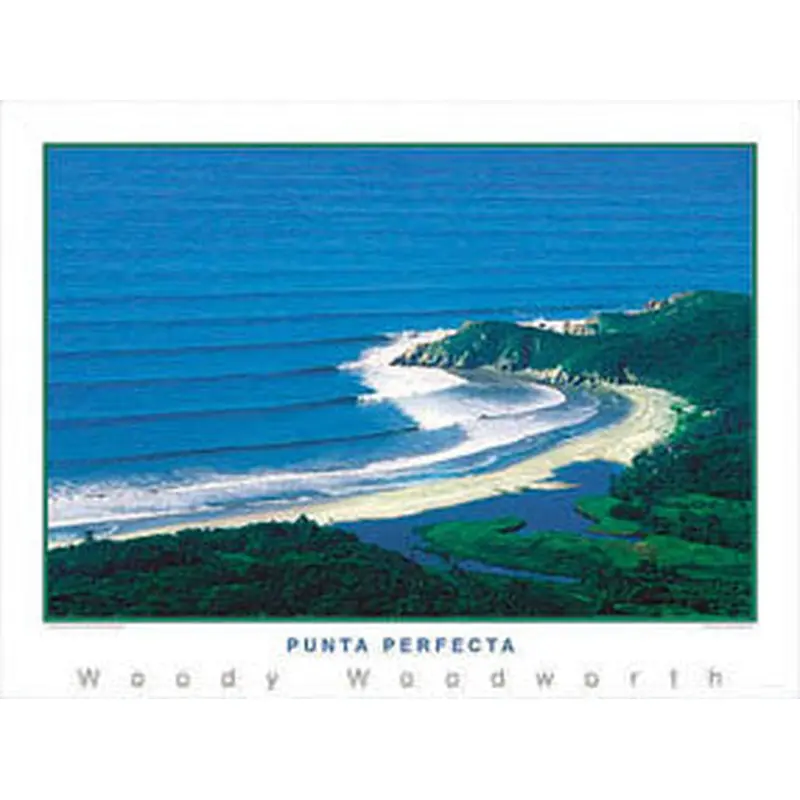Surfing "Punta Perfecta" Baja California Poster Print - Creation Captured