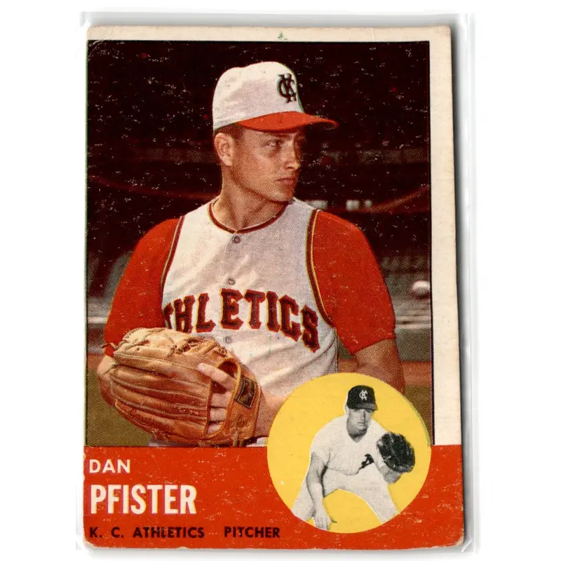 1963 Topps Dan Pfister #521