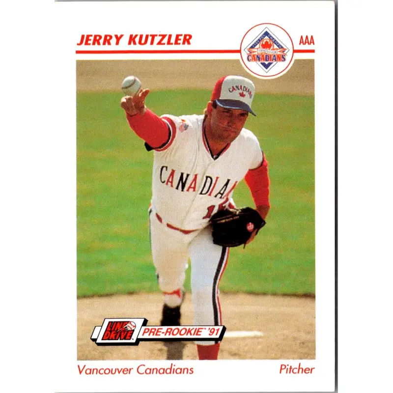 1991 Line Drive AAA Jerry Kutzler #639