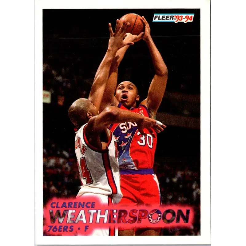 1993 Fleer Clarence Weatherspoon #161