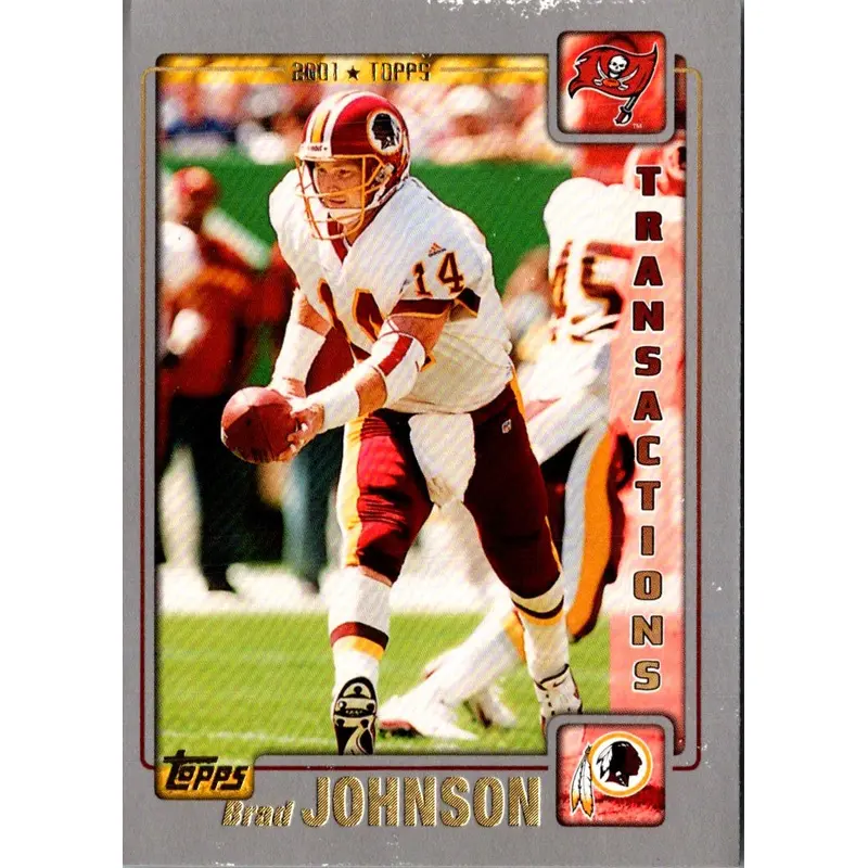 2001 Topps Brad Johnson #131