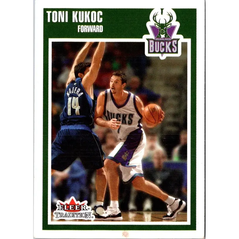 2002 Fleer Tradition Toni Kukoc #77