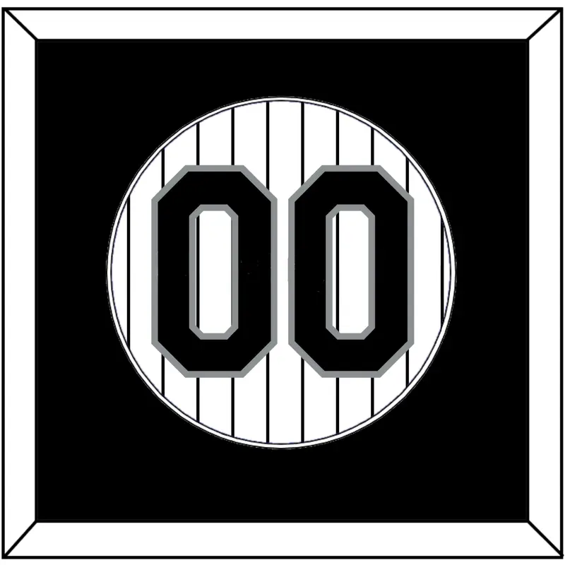Colorado Number - Home White Pinstripes - Single Mat 2