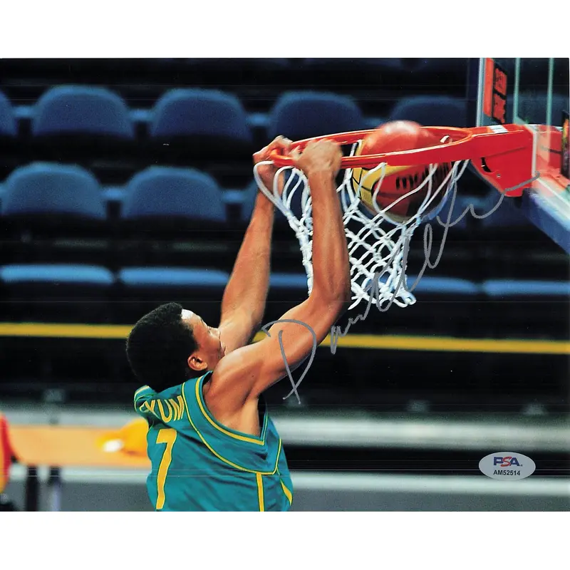 Dante Exum signed 8x10 photo PSA/DNA Utah Jazz Australia Autographed