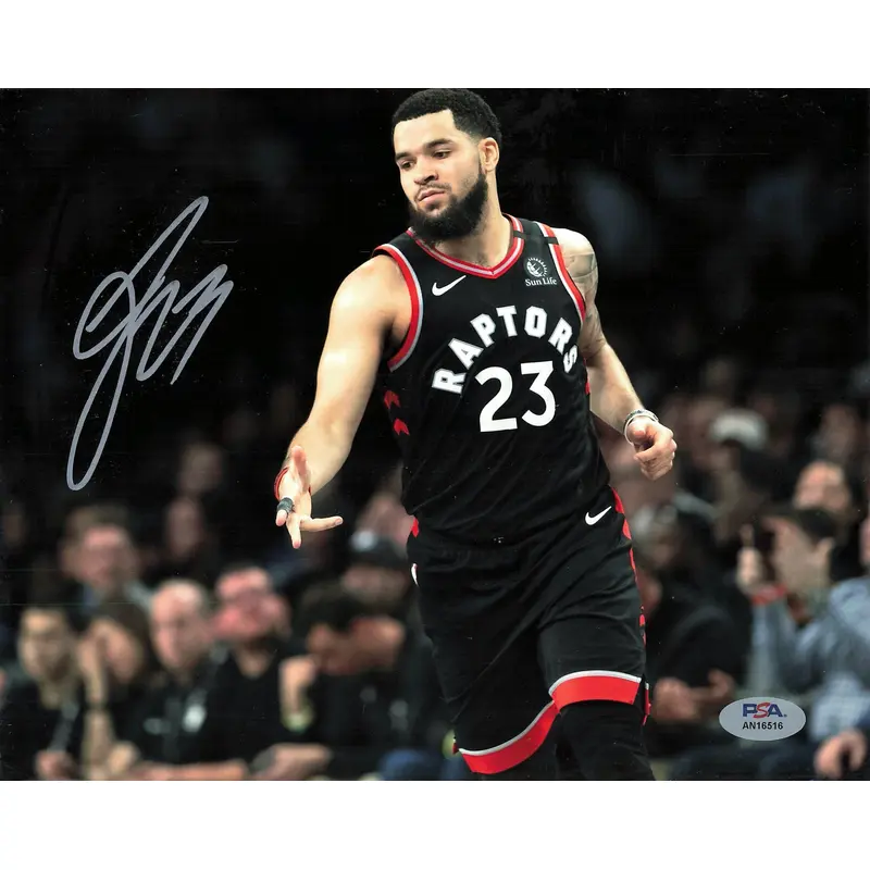 Fred Vanvleet signed 8x10 photo PSA/DNA Autographed Raptors