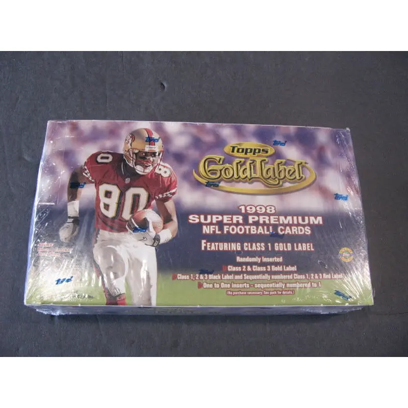 1998 Topps Gold Label Football Box (HTA)