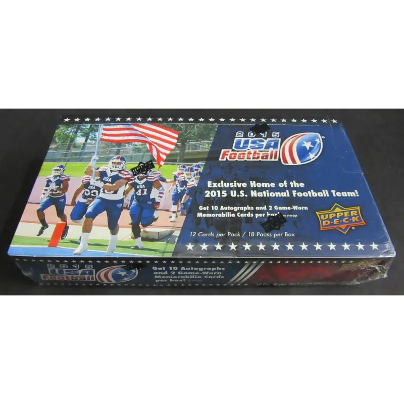 2015 Upper Deck USA Football Box (Hobby)