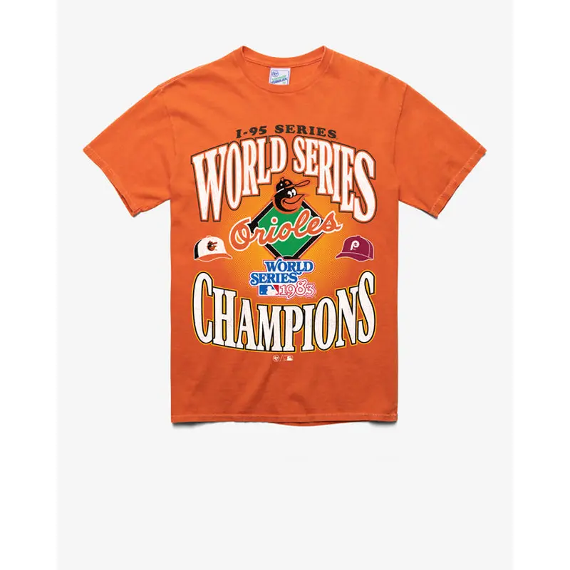 BALTIMORE ORIOLES BCPTN WORLD LOCKER VINTAGE '47 TUBULAR TEE