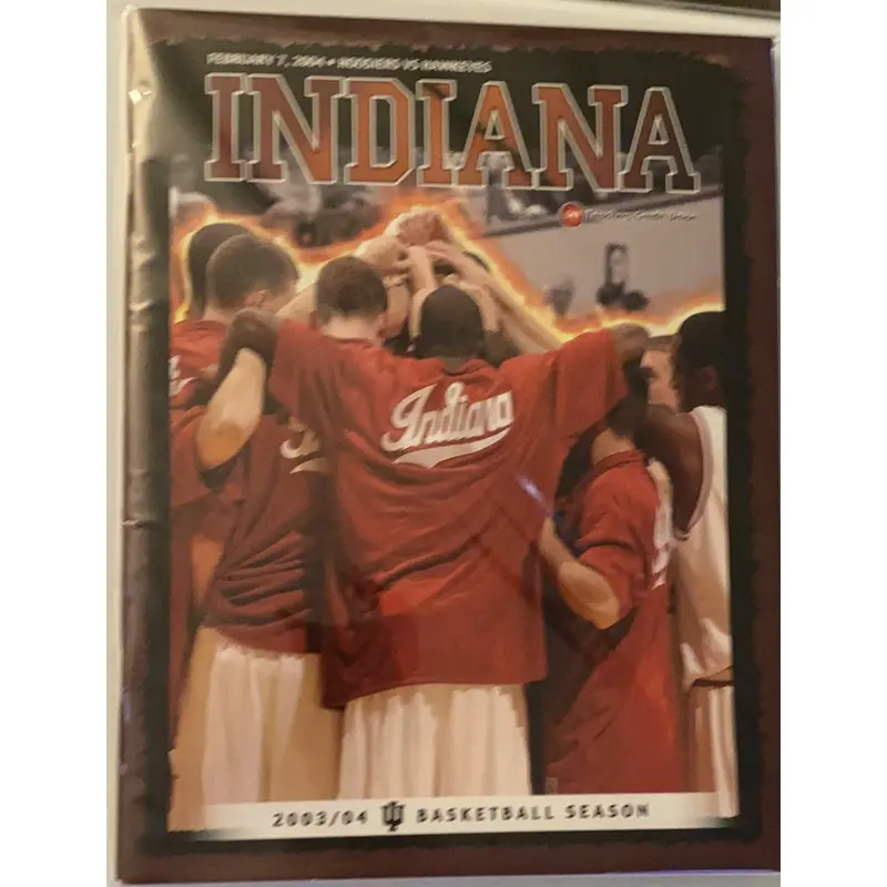 2004 Iowa vs Indiana University Basketball Program
