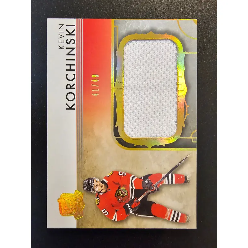 2023-24 Upper Deck The Cup - Rookie Rink Gallery - Kevin Korchinski #RGKK-V1 /49 RC