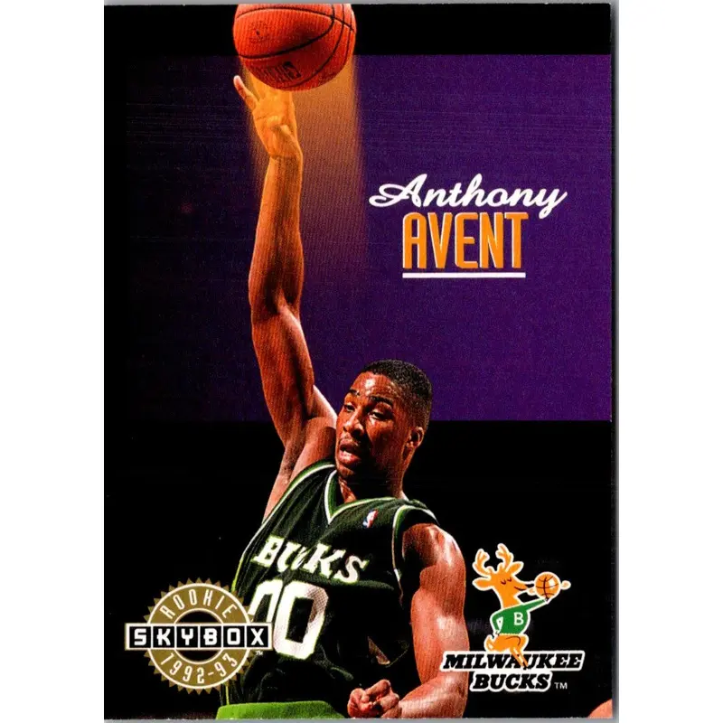 1992 SkyBox Anthony Avent #368 Rookie