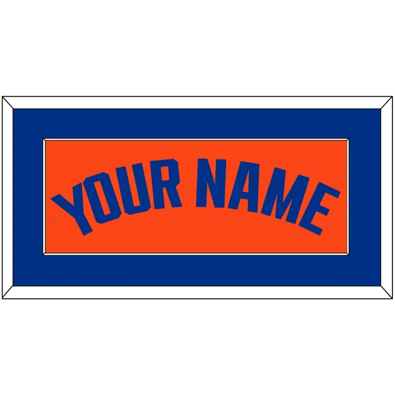 Florida Basketball Name - Road Orange (2017-2018) - Single Mat 2