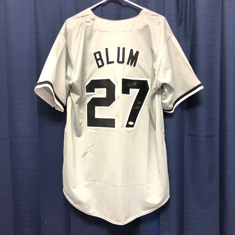 GEOFF BLUM signed jersey PSA/DNA Chicago White Sox Autographed