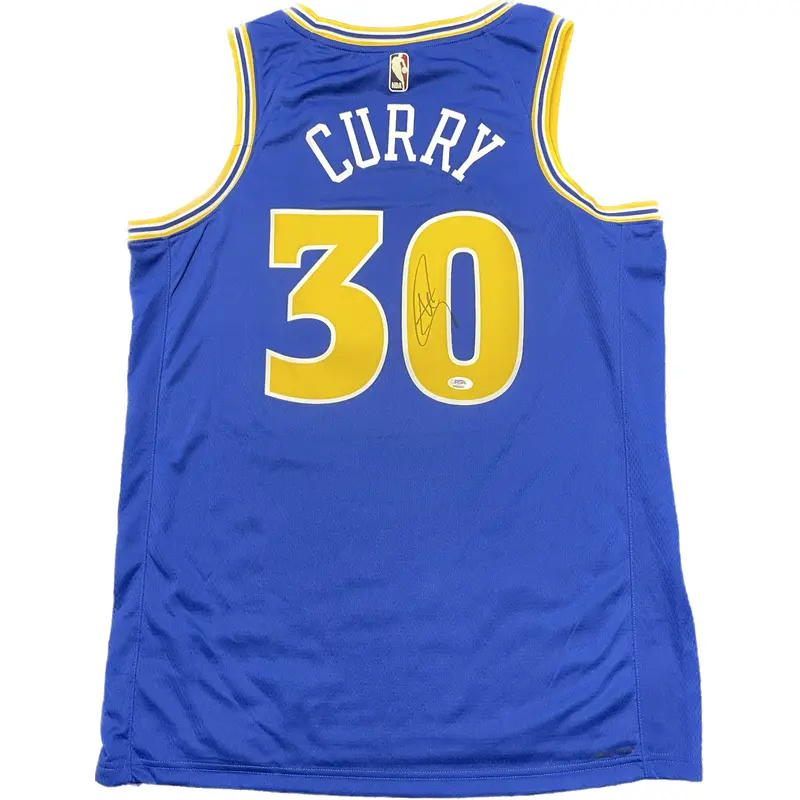Stephen Curry signed jersey PSA/DNA Golden State Warriors Autographed