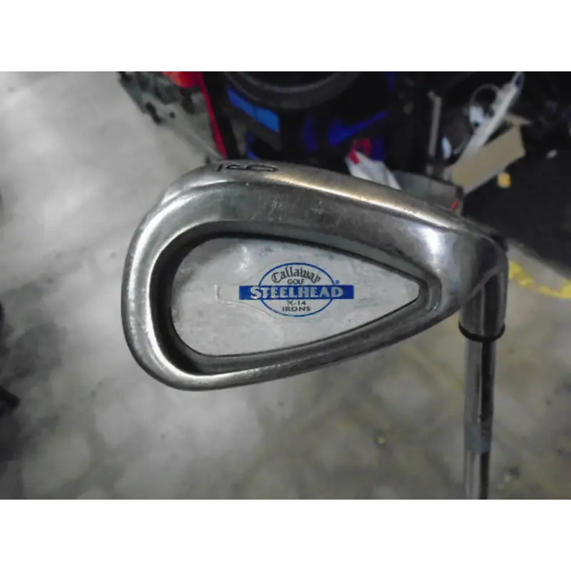 Used Callaway Steelhead X-14 9 Iron