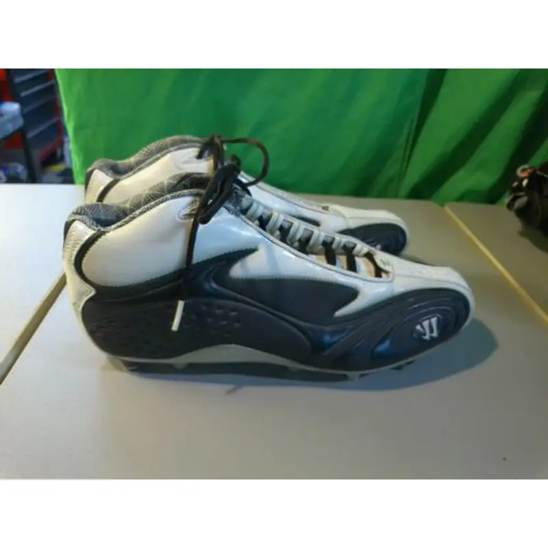 Used Warrior Burn 2.0 Lacrosse Cleats Size 12