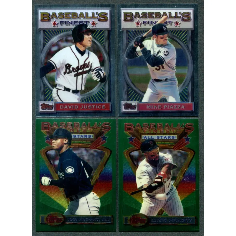 1993 Topps Finest Baseball Complete Set NM/MT (199) (24-362)
