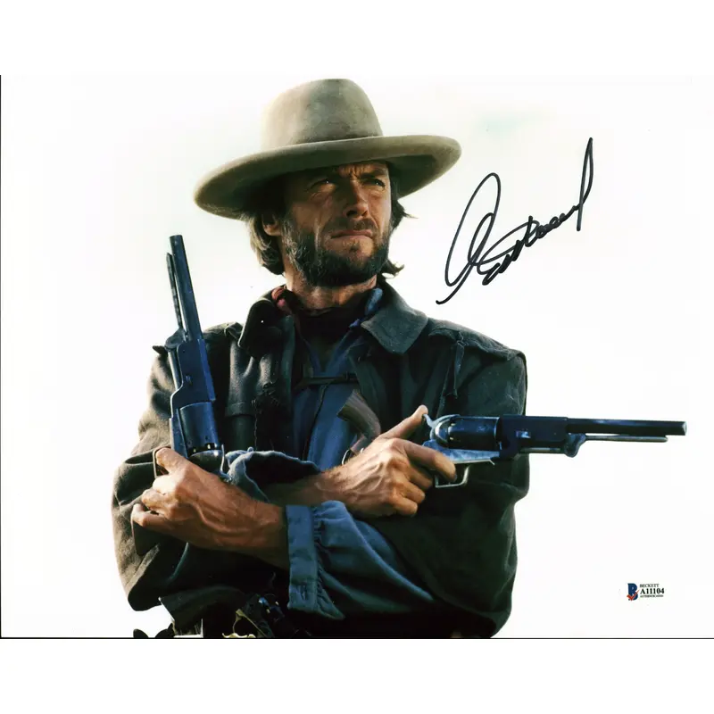 Clint Eastwood The Outlaw Josey Wales Authentic Signed 11x14 Photo BAS #A11104